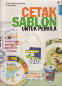 Image of Cetak Sablon Untuk Pemula